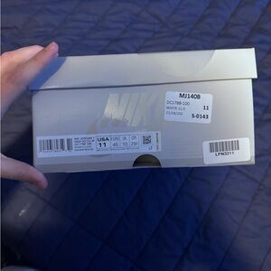 Nike White Shoe Box